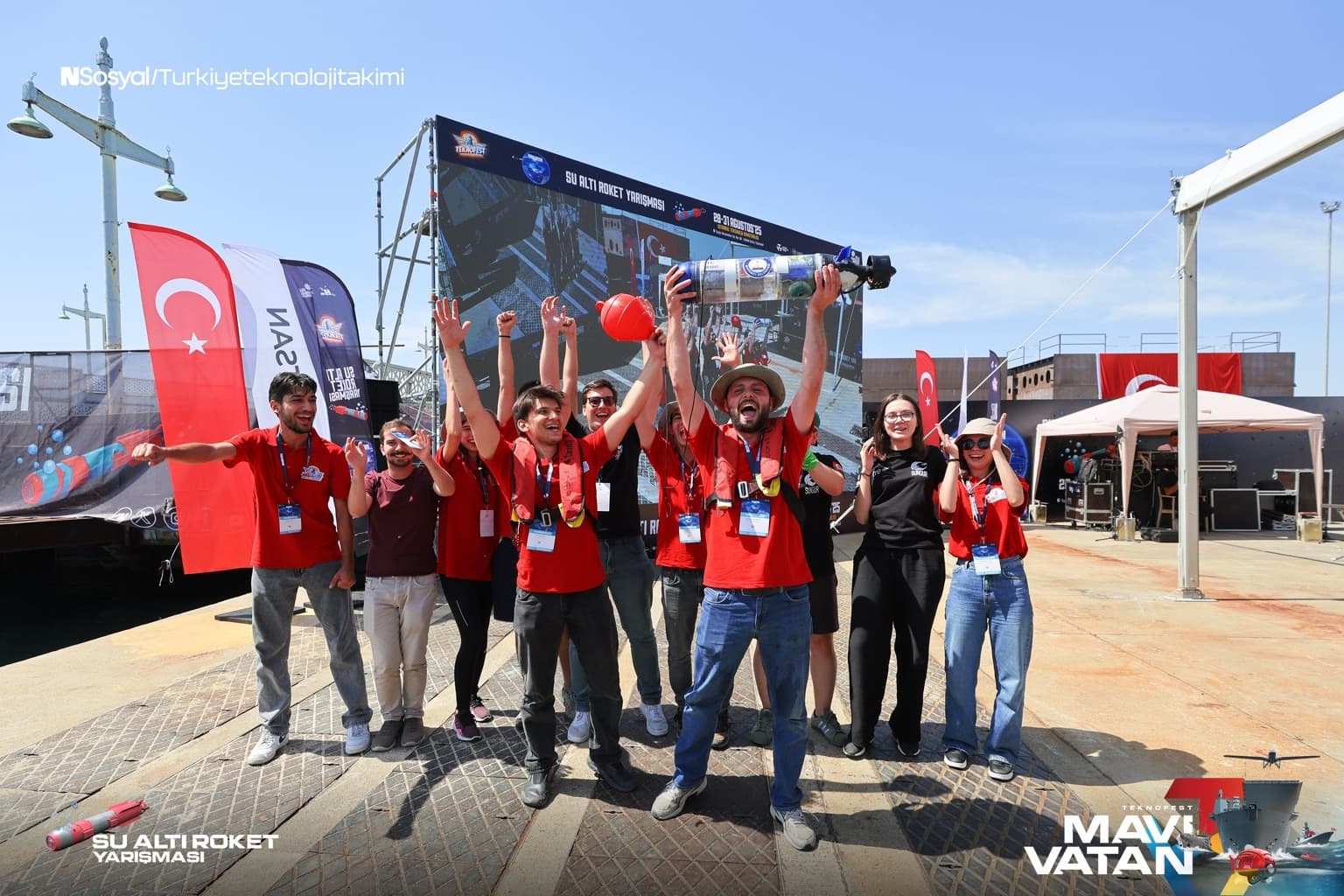 TEKNOFEST 2025 - Su Altı Roket Yarışması (3.)
